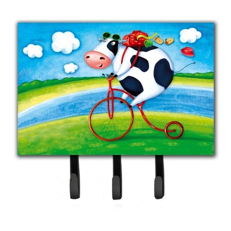 Carolines Treasures Cow Riding Bicycle Leash or Key Holder APH0076TH68